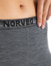 Термолеггинсы женские Norveg серии SOFT серые/меланж