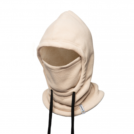 Маска балаклава Aswery Fleece Mask бежевая (цвет 106) 