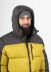 Пуховка мужская Сплав Michigan темно-серый/желтый 