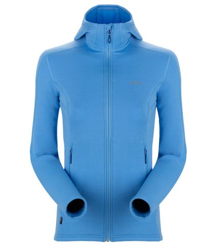 Женская куртка Sivera Ракша из Polartec Power Stretch голубой 