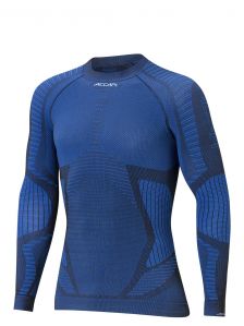 Термобелье мужское верх Accapi Xperience Long Sleeve Shirt black/electric blue
