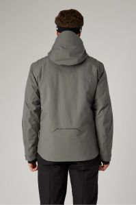 Куртка мужская горнолыжная Дыхтау серая Stayer 42113-19