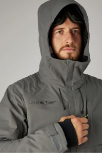 Куртка мужская горнолыжная Дыхтау серая Stayer 42113-19