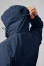 Куртка мужская горнолыжная утепленная Эльбрус темно-синяя