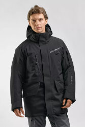 Куртка мужская горнолыжная сверх-теплая Stayer Урал черная