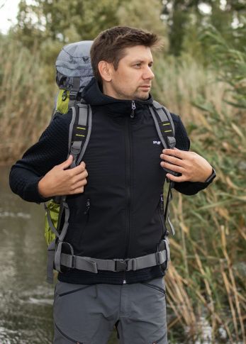 Куртка Сплав Ortles Polartec черная 