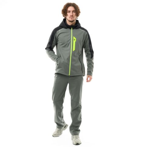 Куртка мужская DragonFly EXPLORER 2.0 Grey-Lemon 