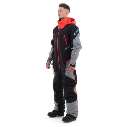 Комбинезон Dragonfly EXTREME 2.0 мужской Black - Red - Grey 100 