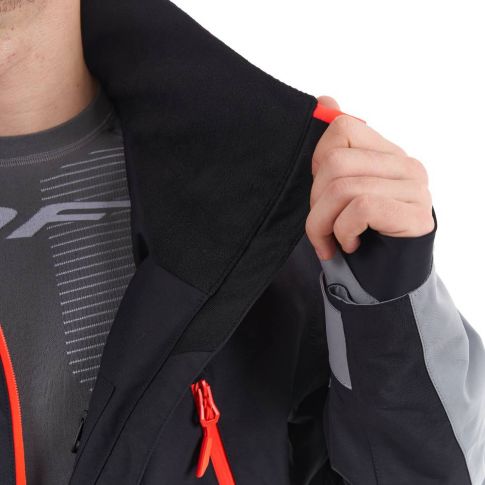 Комбинезон Dragonfly EXTREME 2.0 мужской Black - Red - Grey 100 