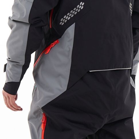 Комбинезон Dragonfly EXTREME 2.0 мужской Black - Red - Grey 100 