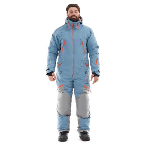 Комбинезон DragonFly EXPEDITION  мужской Blue - Grey Утепленный 