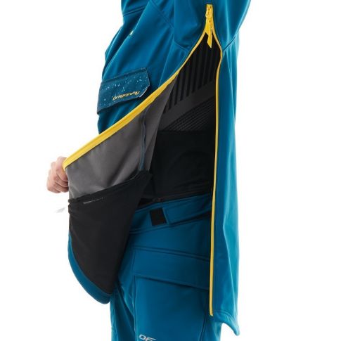 Анорак Dragonfly UKTUS Dark Ocean - Yellow 