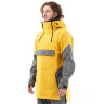 Куртка-анорак мужская сноубордическая DF UKTUS Yellow - Grey