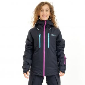 Куртка горнолыжная женская DragonFly Gravity Premium Black-Pink