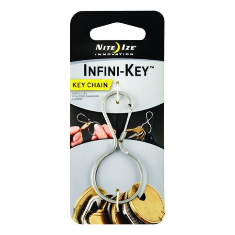 Брелок стальной для ключей Nite Ize InfiniKey Clip 