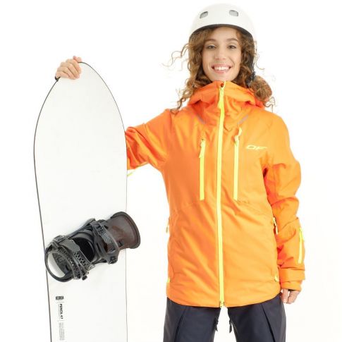 Куртка женская DragonFly Gravity Premium Orange-Yellow 