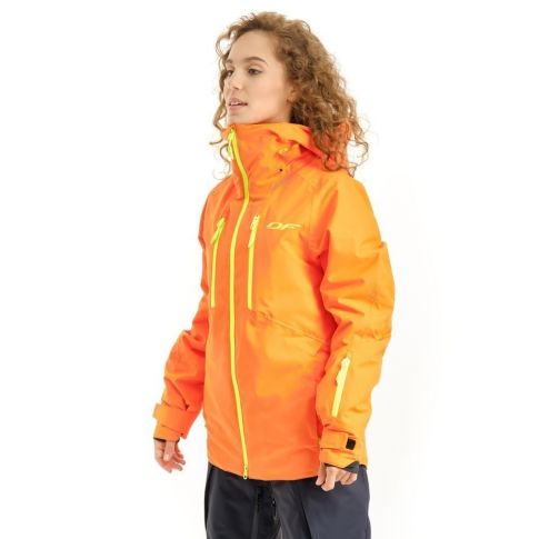 Куртка женская DragonFly Gravity Premium Orange-Yellow 