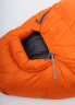 Спальный мешок пуховый Сплав Adventure Permafrost оранжевый 220 см