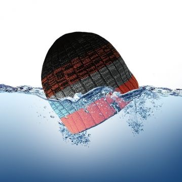 Шапка водонепроницаемая DexShell Beanie оранжевый градиент