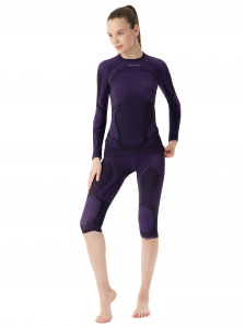Термобелье женское Accapi Xperience Black/Purple (верх)