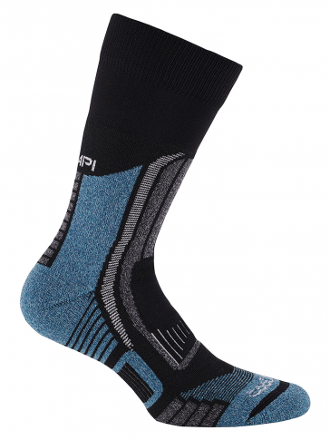 Носки Accapi TREKKING ULTRALIGHT CREW Black/Turquoise Melange 