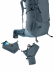 Рюкзак Deuter Aircontact Core 70+10 Graphite/Shale 