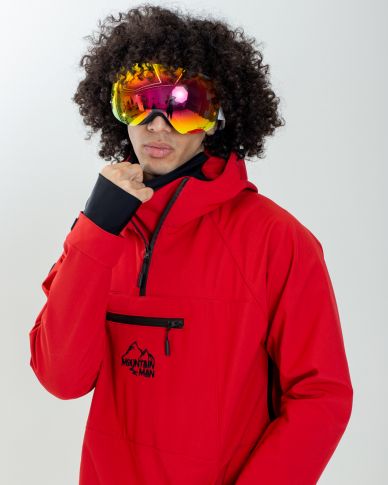 Анорак Mountain Man Красный 