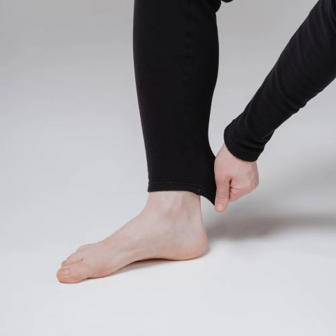 Термобелье мужское Следопыт Fleece Zip черный 