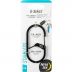 Карабин Nite Ize G-Biner #4 Dual Chamber Carabiner черный 