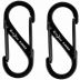 Карабин Nite Ize S-Biner Dual Carabiner #1 черный 2 шт 