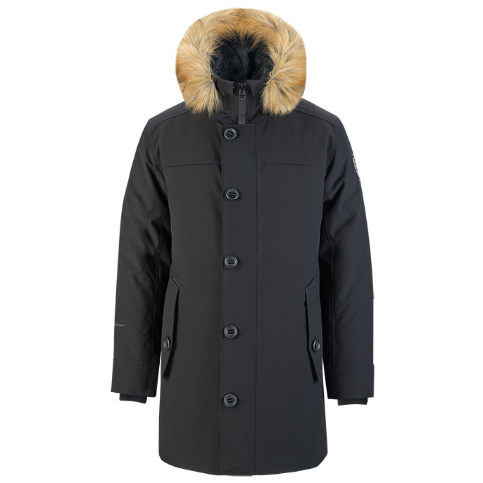 Куртка-аляска мужская Sivera Тиун черная