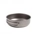 Миска с ручками GORAA Titanium Single-Wall Bowl With Folding Handle 600 мл 